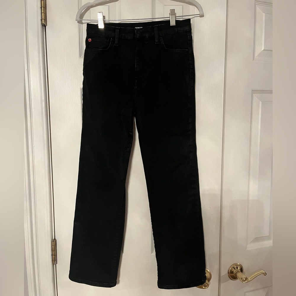 Hudson Noa High Rise straight leg crop jeans